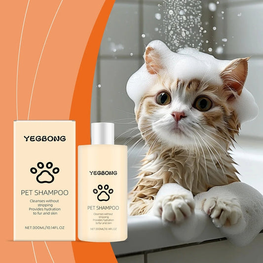 1-4PCS Pet Shampoo for Dogs and Cats, Gently Cleans Fur